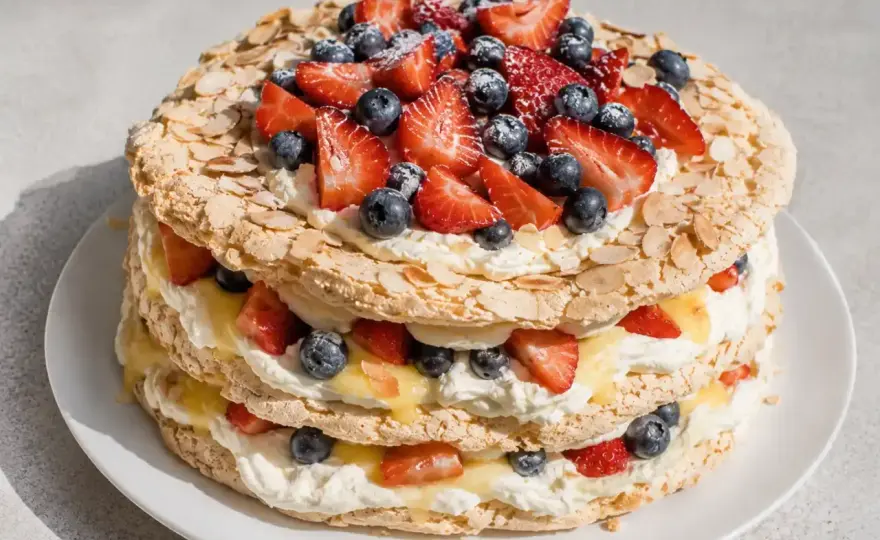 Pinocchiotårta med lemoncurd - Recept för perfekt balans