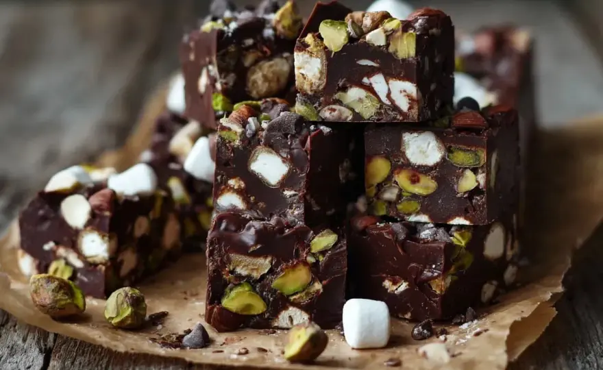 Chokladgodis med marshmallows & nötter - Så lyckas du!