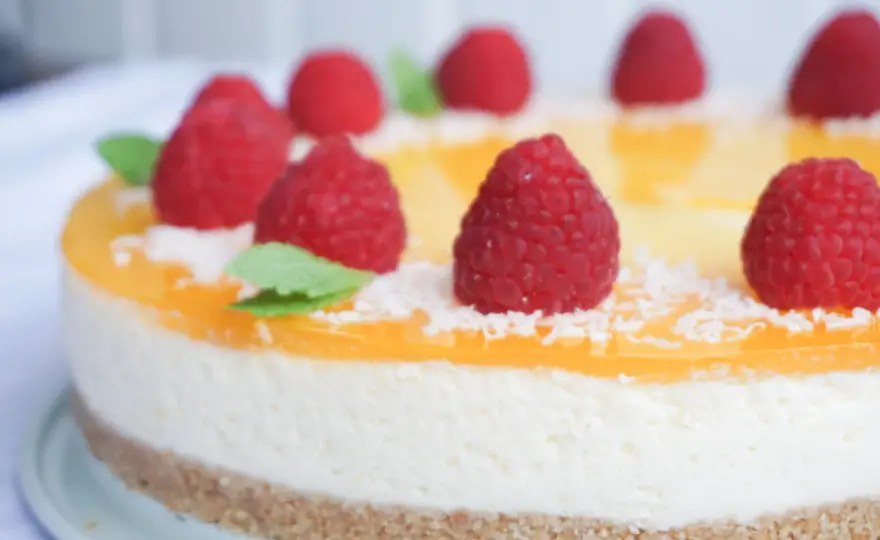Passionsfruktscheesecake - Baka den perfekt varje gång