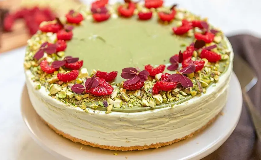 Pistagecheesecake - Så lyckas du varje gång